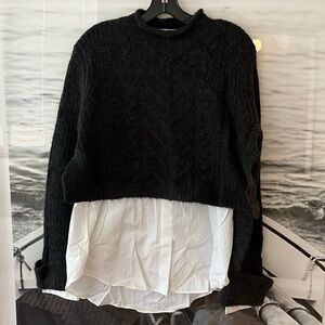 All Saints 2 piece sweater